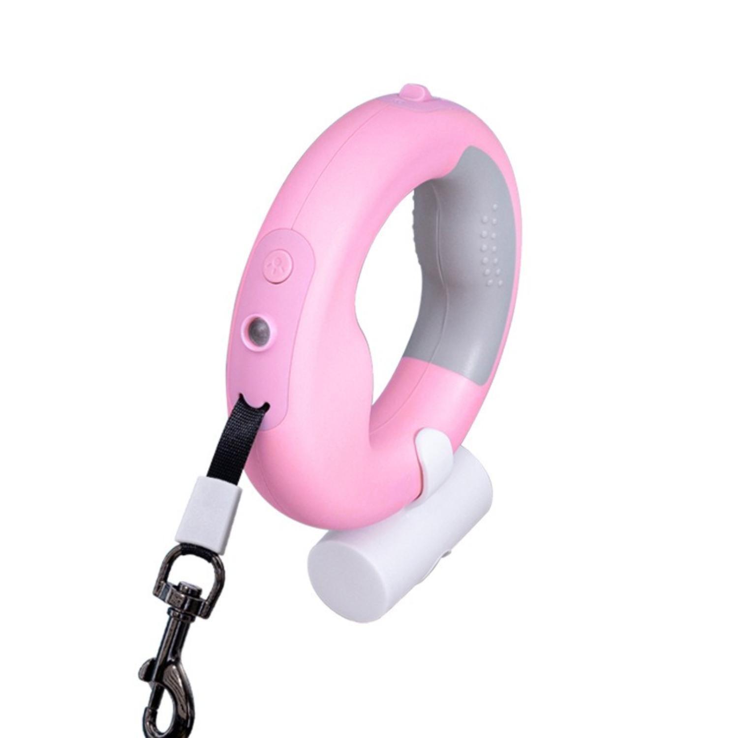 honden intrekbare touwlijn zwart handsfree